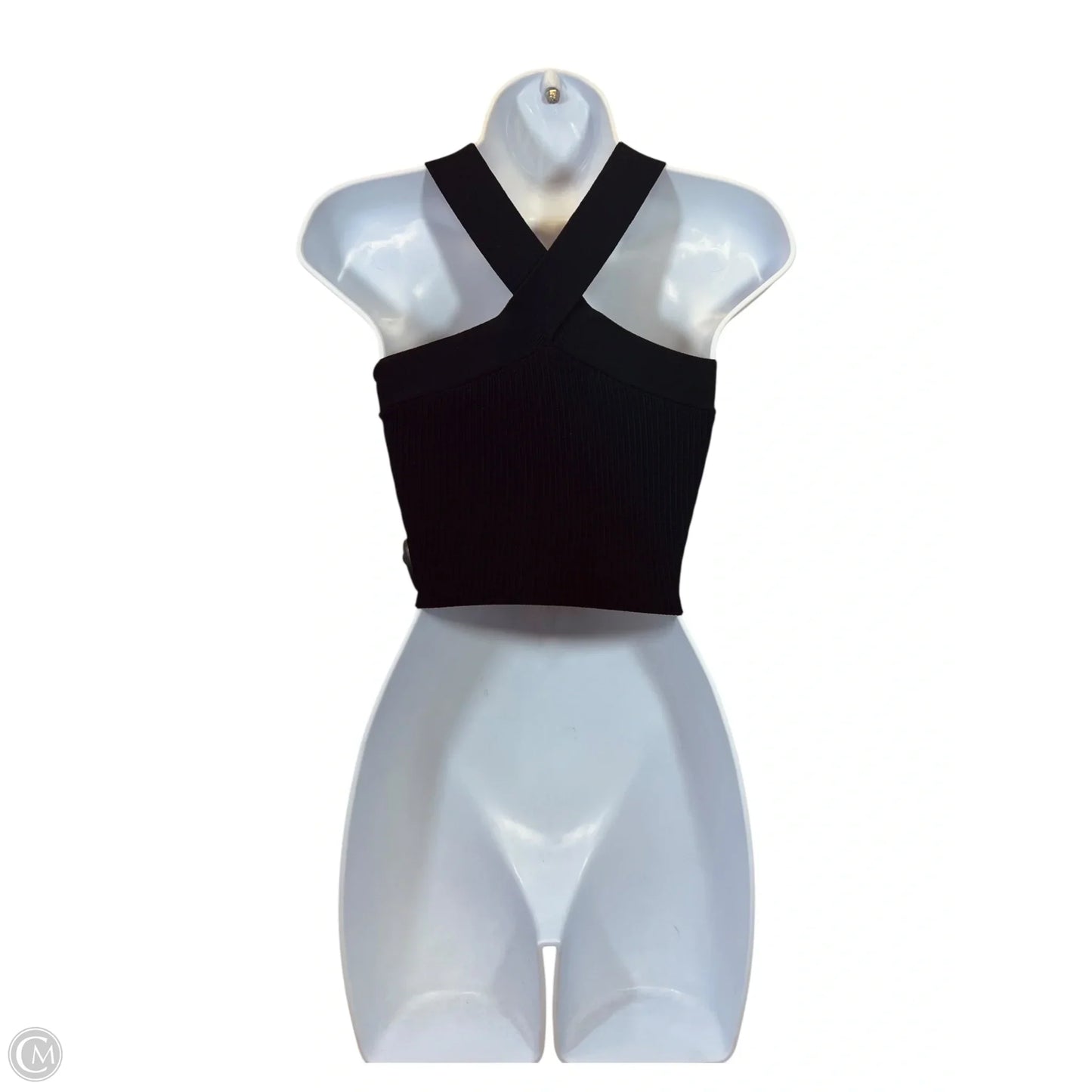 Top Sleeveless Designer By Babaton In Black, Size: Xxs