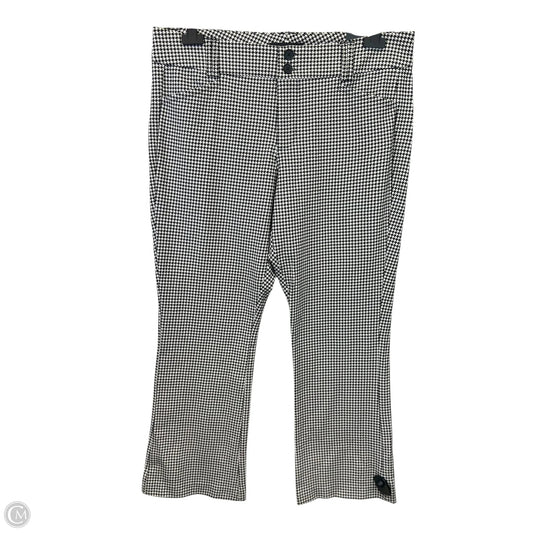 Pants Cropped By Torrid In Black & White, Size: 18