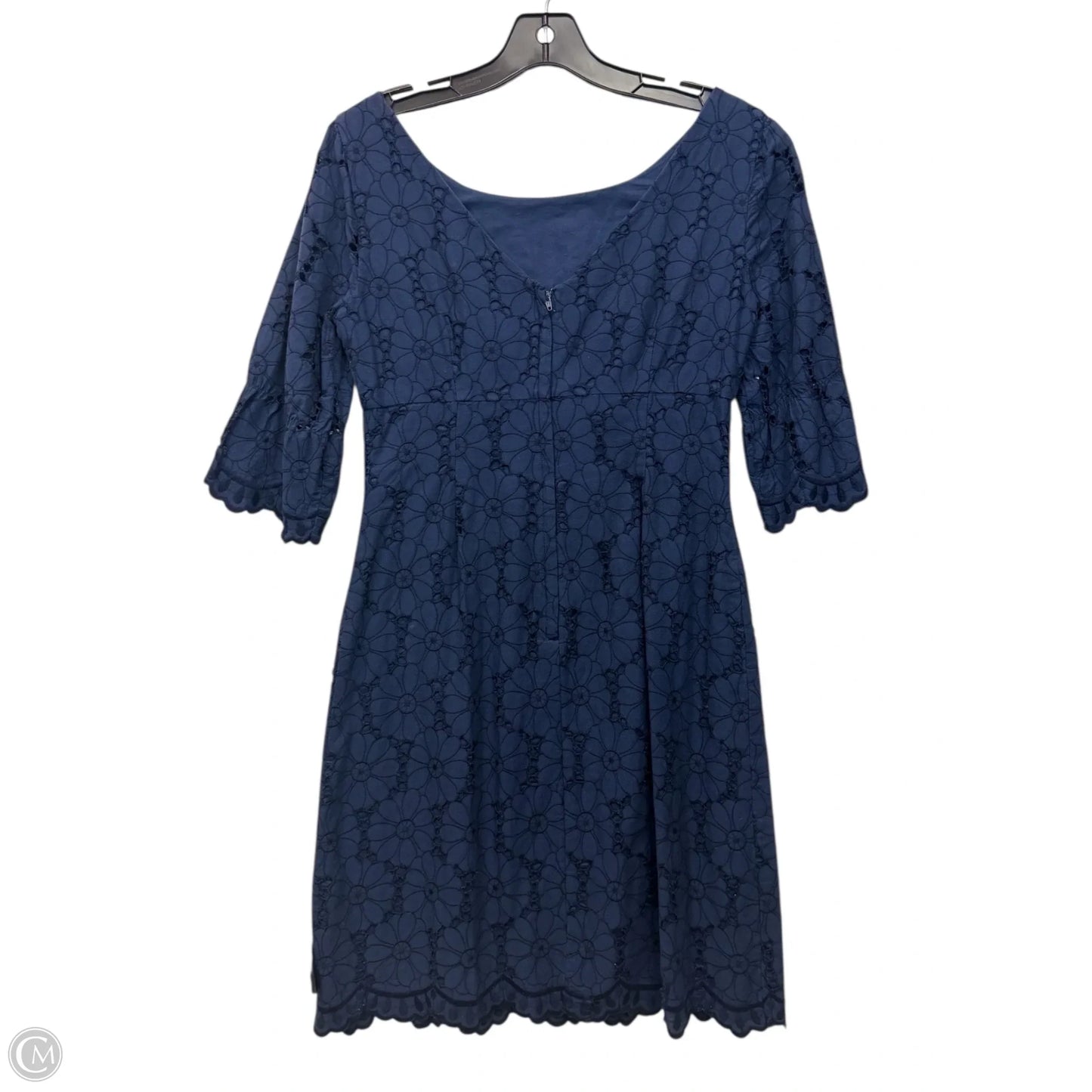 Dress Casual Midi By Lilly Pulitzer In Navy, Size: S
