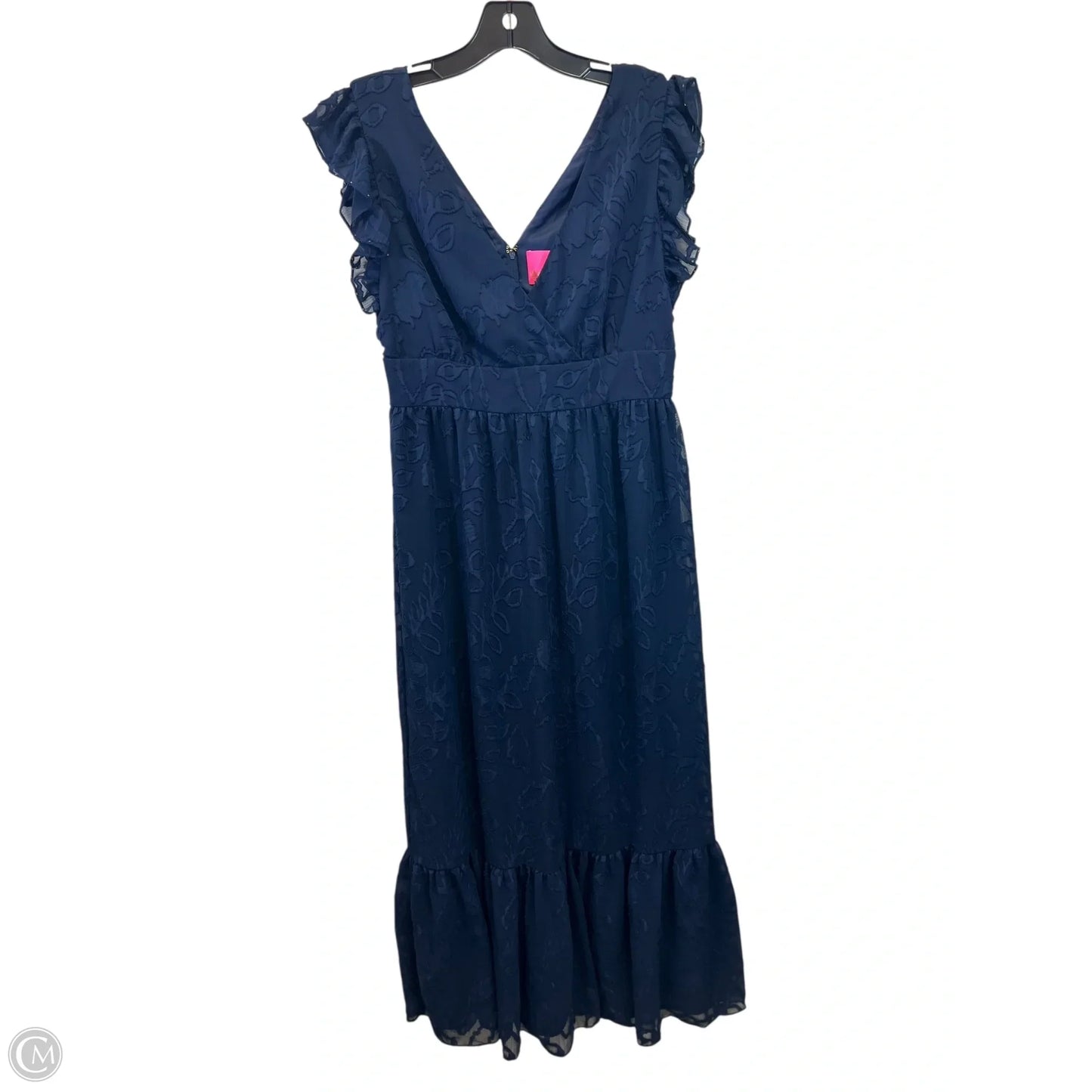 Dress Casual Maxi By Lilly Pulitzer In Navy, Size: S
