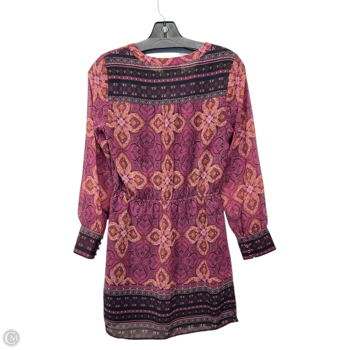 Dress Designer By Maeve In Orange & Purple, Size: Xsp