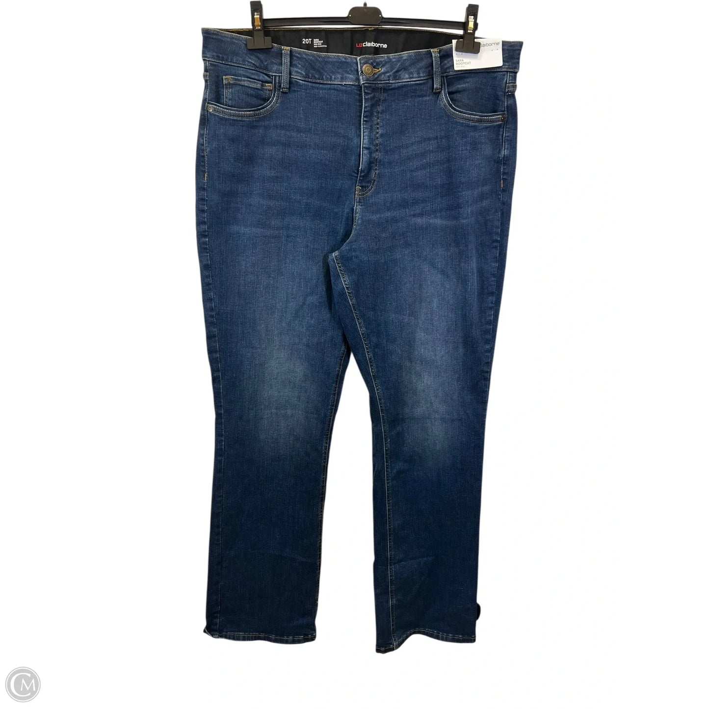 Jeans Boot Cut By Liz Claiborne In Blue Denim, Size: 20