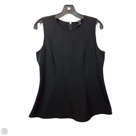 Top Sleeveless By Ann Taylor In Black, Size: S