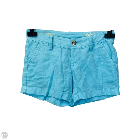 Shorts By Lilly Pulitzer In Blue, Size: Xxs