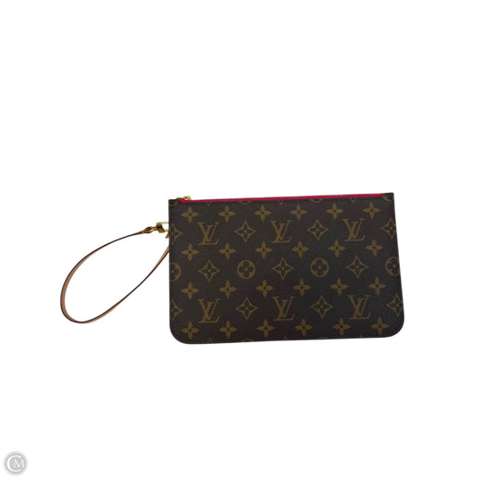 Wristlet Luxury Designer By Louis Vuitton, Size: Large