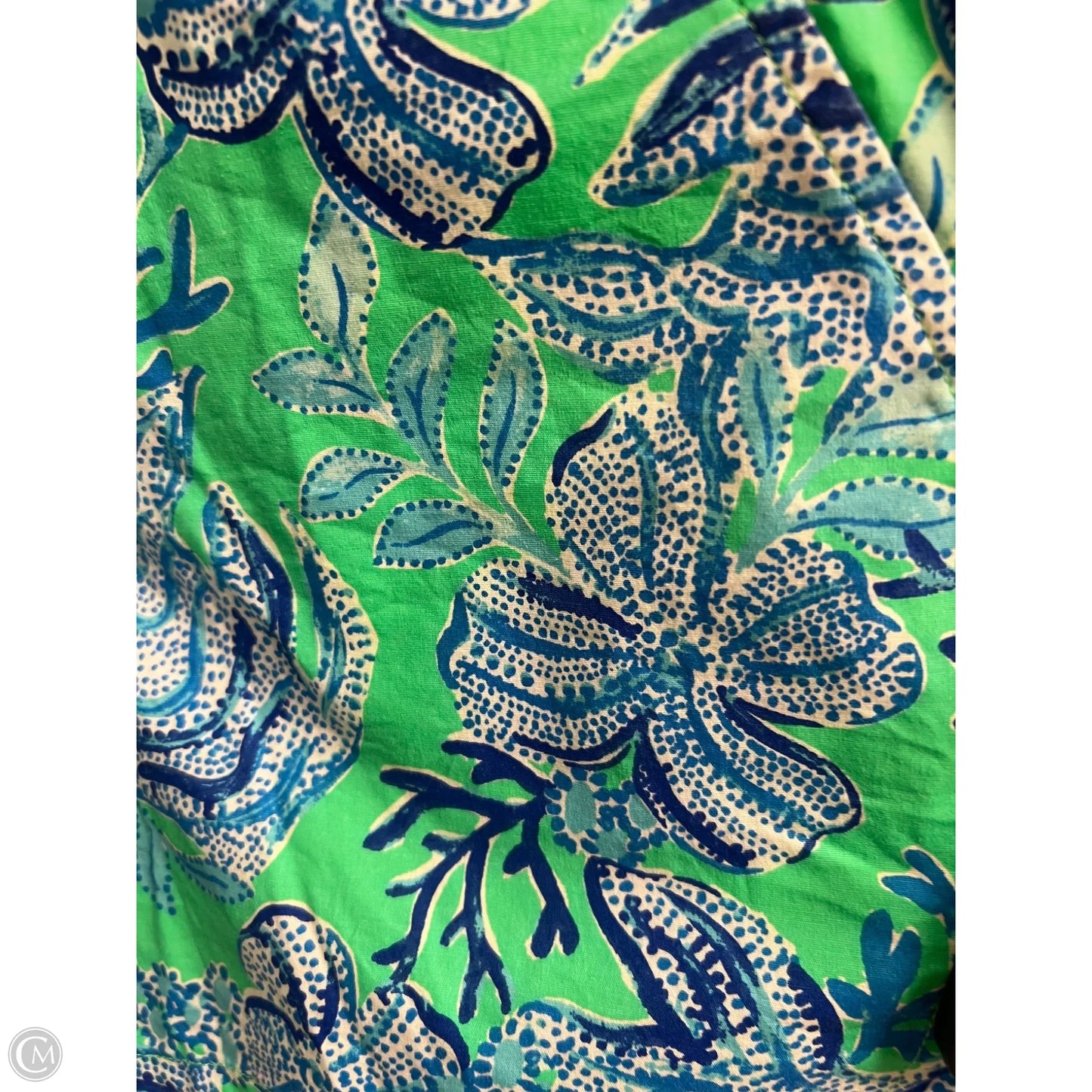 Shorts By Lilly Pulitzer In Blue & Green, Size: S