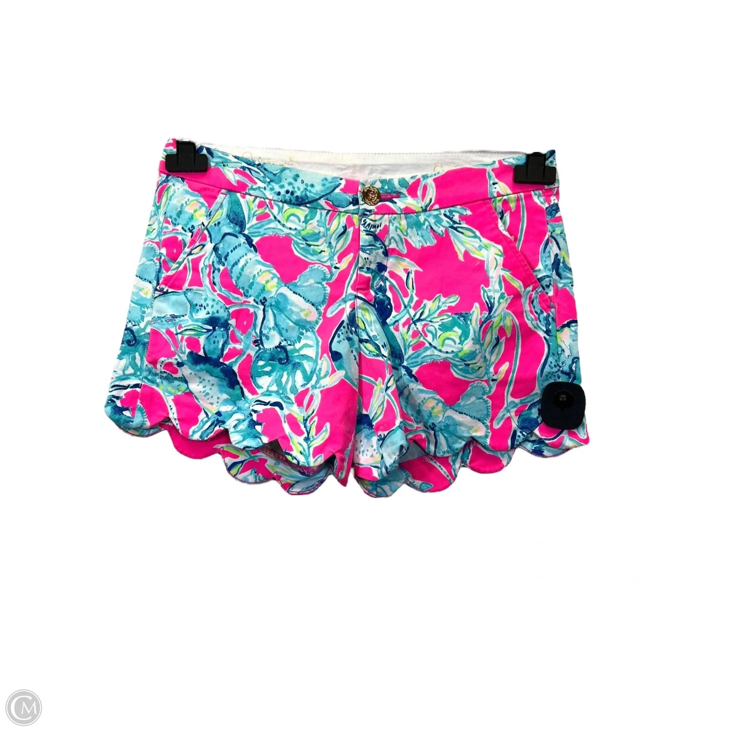 Shorts By Lilly Pulitzer In Blue & Pink, Size: 0