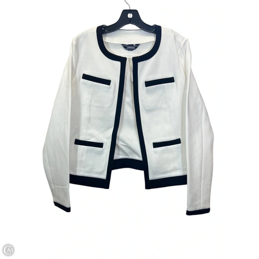 Blazer By Lands End In Black & White, Size: L