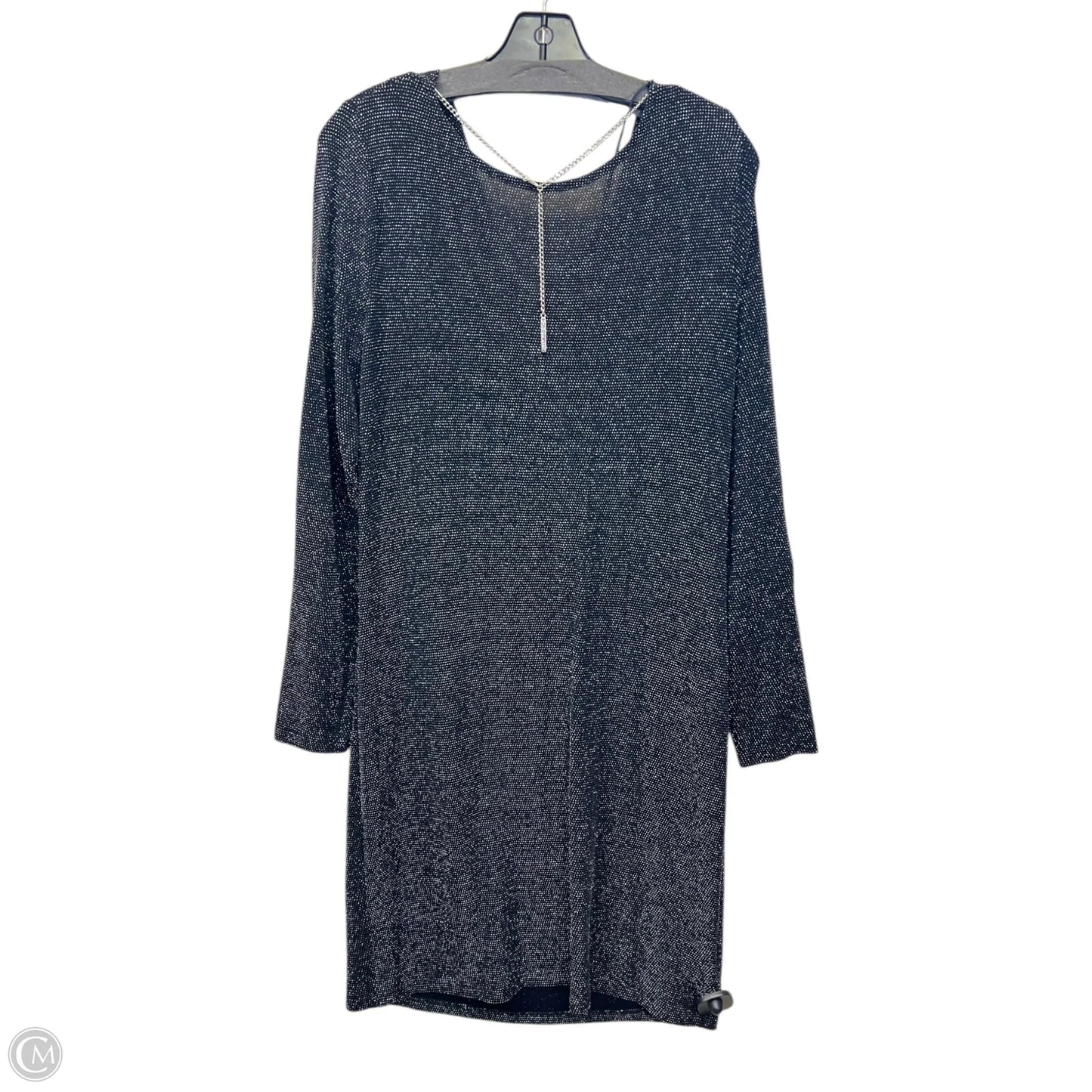 Dress Party Midi By Michael By Michael Kors In Black, Size: L