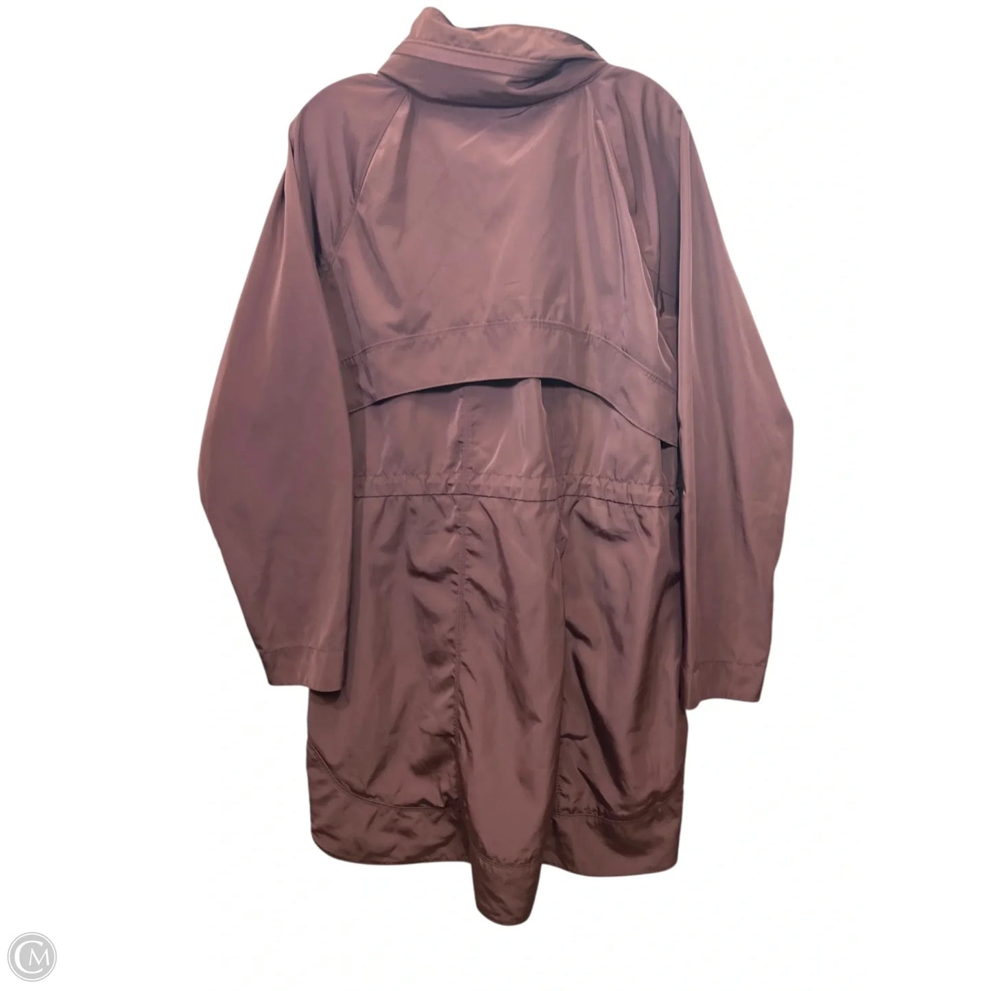 Coat Raincoat By Athleta In Mauve, Size: Xl