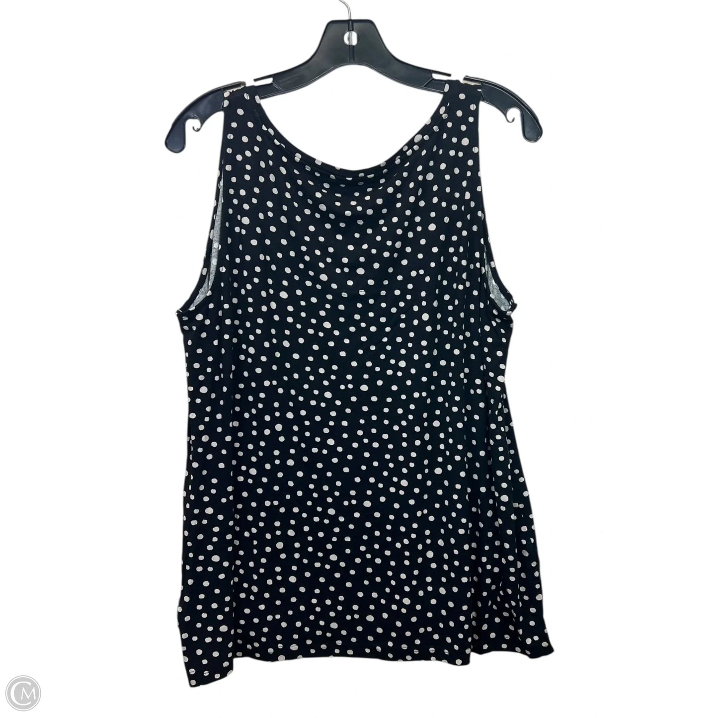 Tank Top By Chicos In Polkadot Pattern, Size: L
