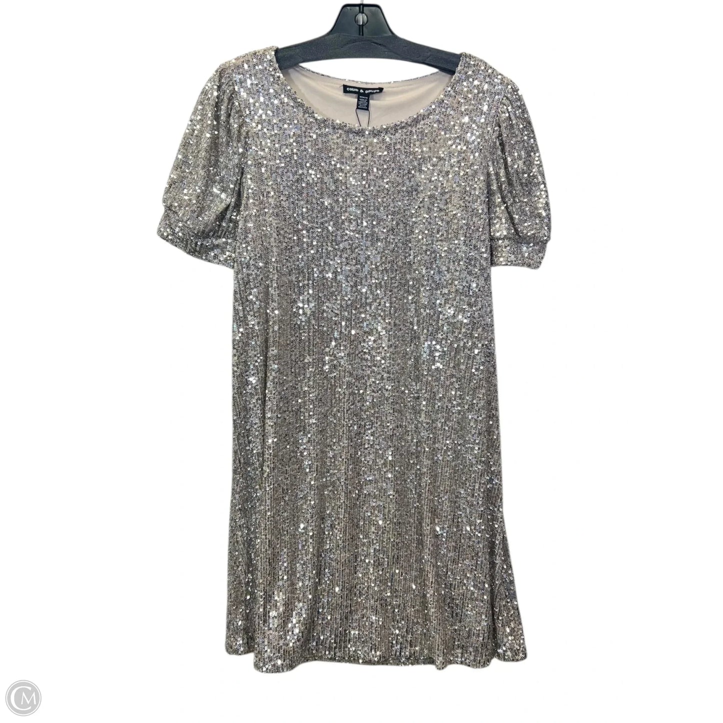 Dress Party Midi By Cable And Gauge In Gold, Size: M