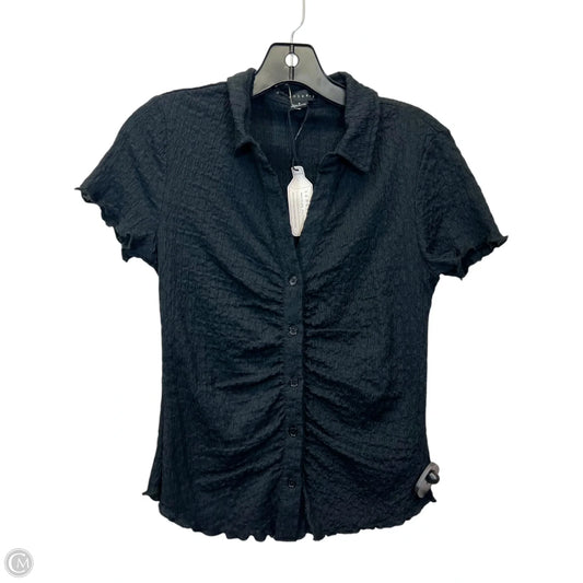 Top Short Sleeve By Sanctuary In Black, Size: S