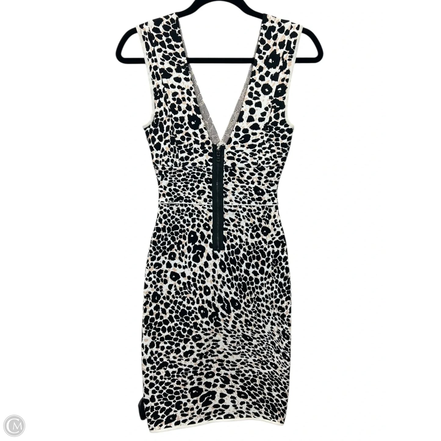 Dress Designer By Bcbgmaxazria In Animal Print, Size: Xs