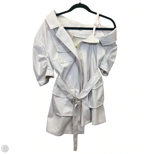 Top Short Sleeve Designer By Cinq A Sept In White, Size: Xs