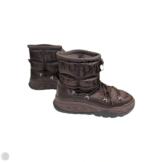 Boots Luxury Designer By Dior In Brown