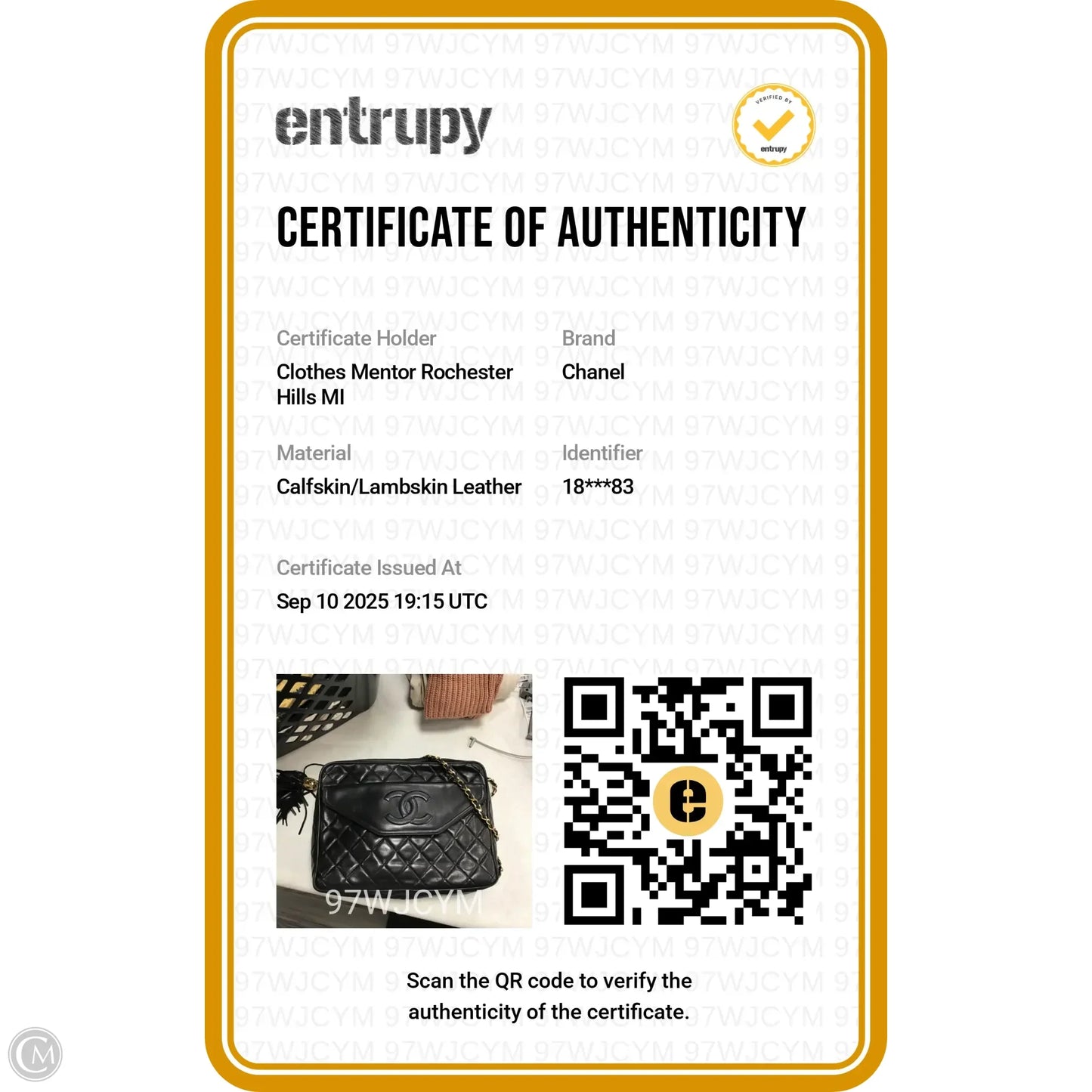 Handbag Luxury Designer By Chanel, Size: Medium