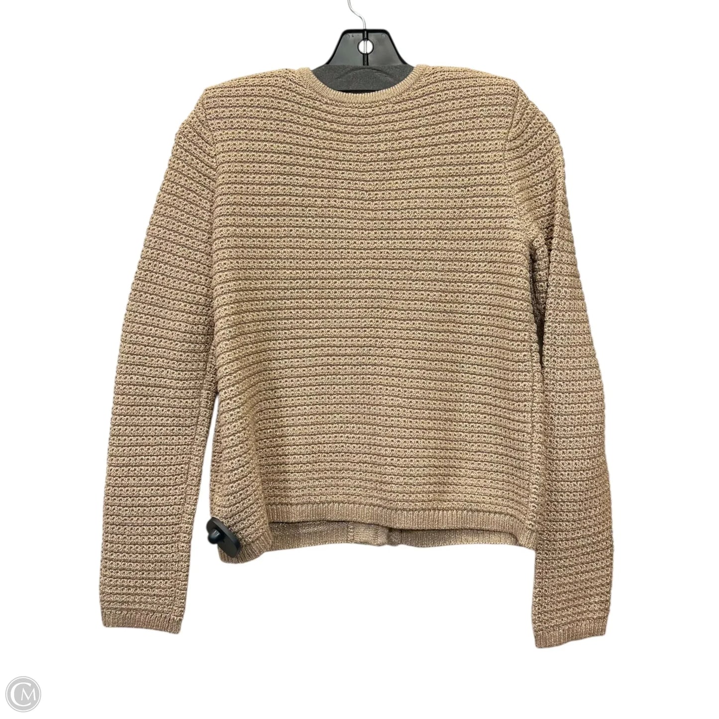 Sweater Cardigan By Talbots In Gold, Size: Sp