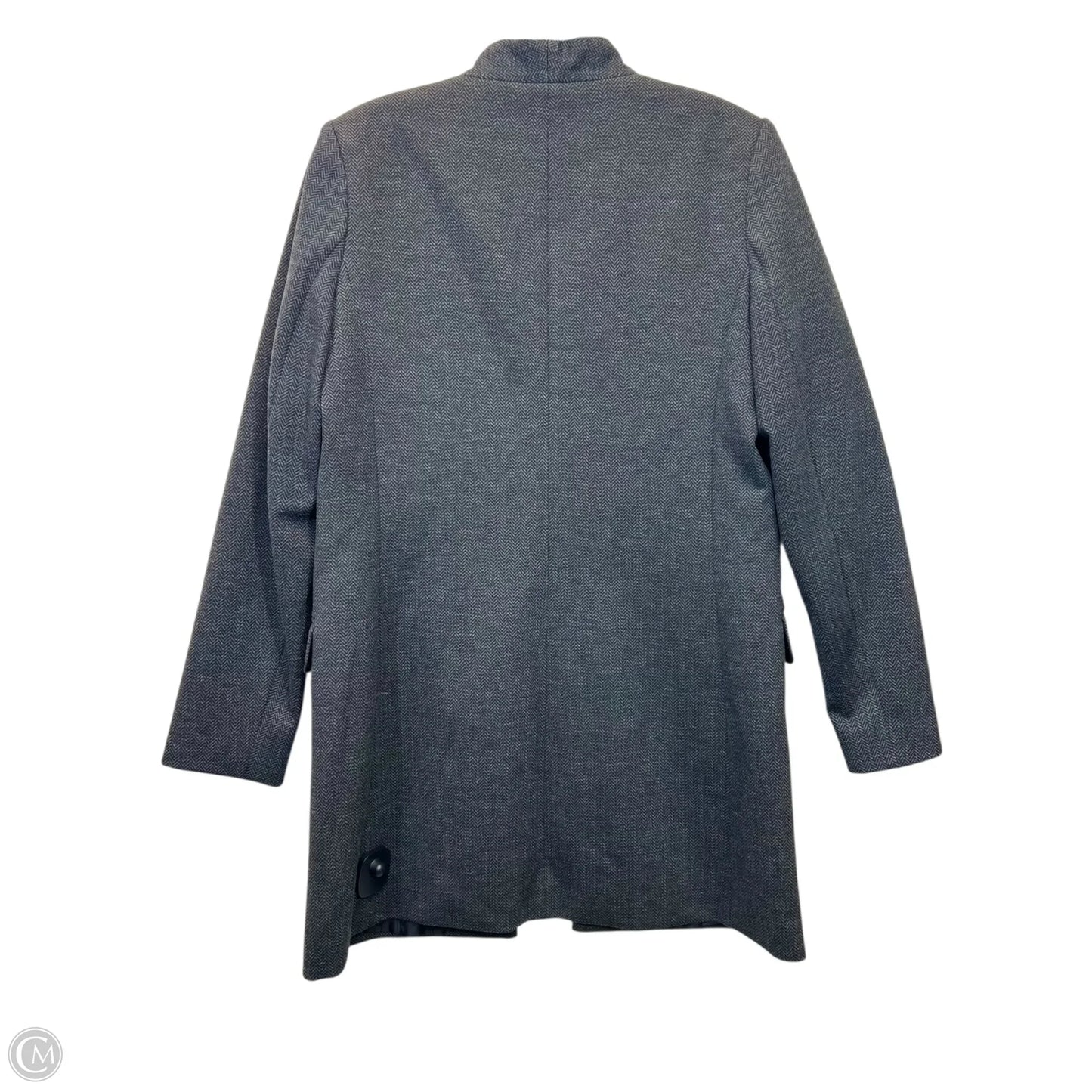 Blazer By Calvin Klein In Grey, Size: M