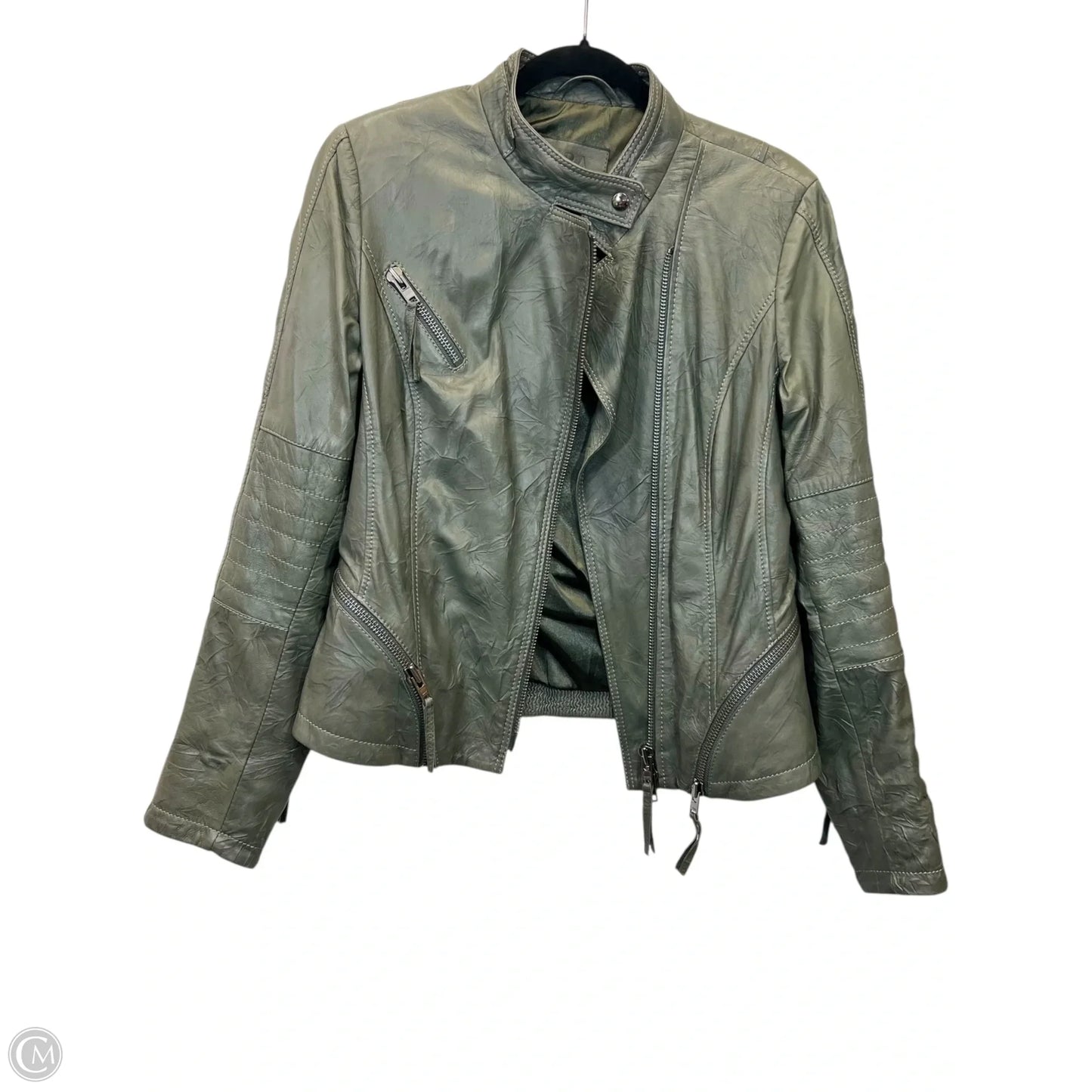 Jacket Designer By Biba In Green, Size: Xl