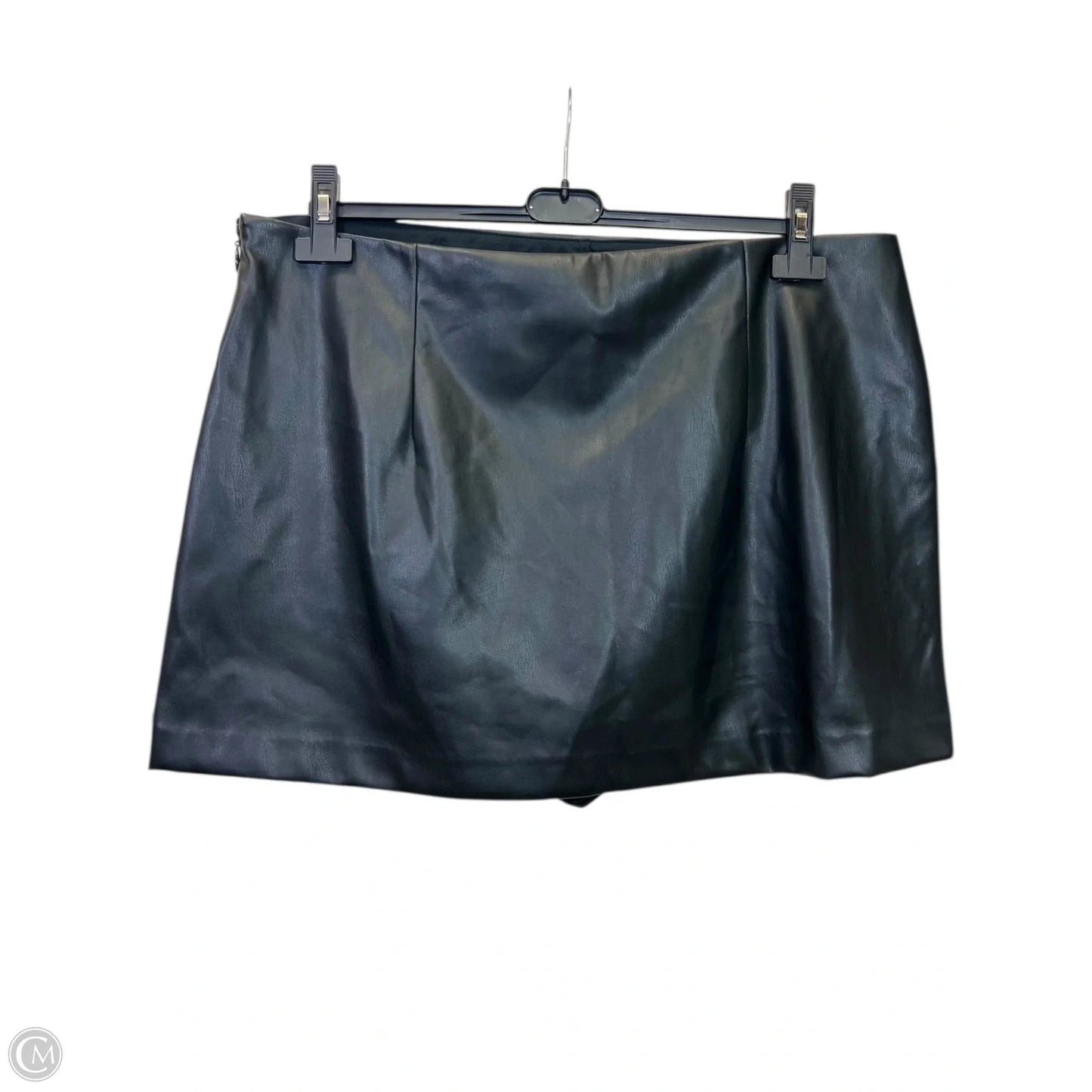Skirt Mini & Short By Abercrombie And Fitch In Black, Size: Xl