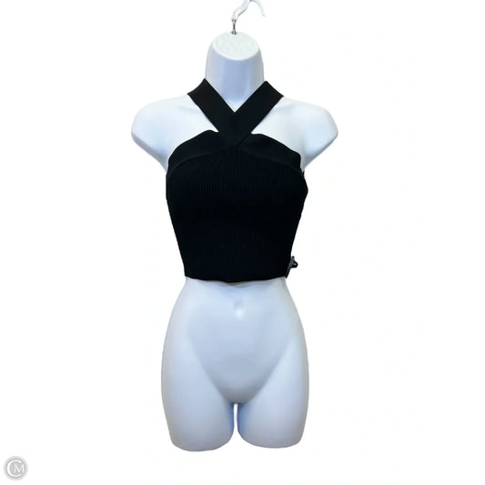 Top Sleeveless Designer By Babaton In Black, Size: S