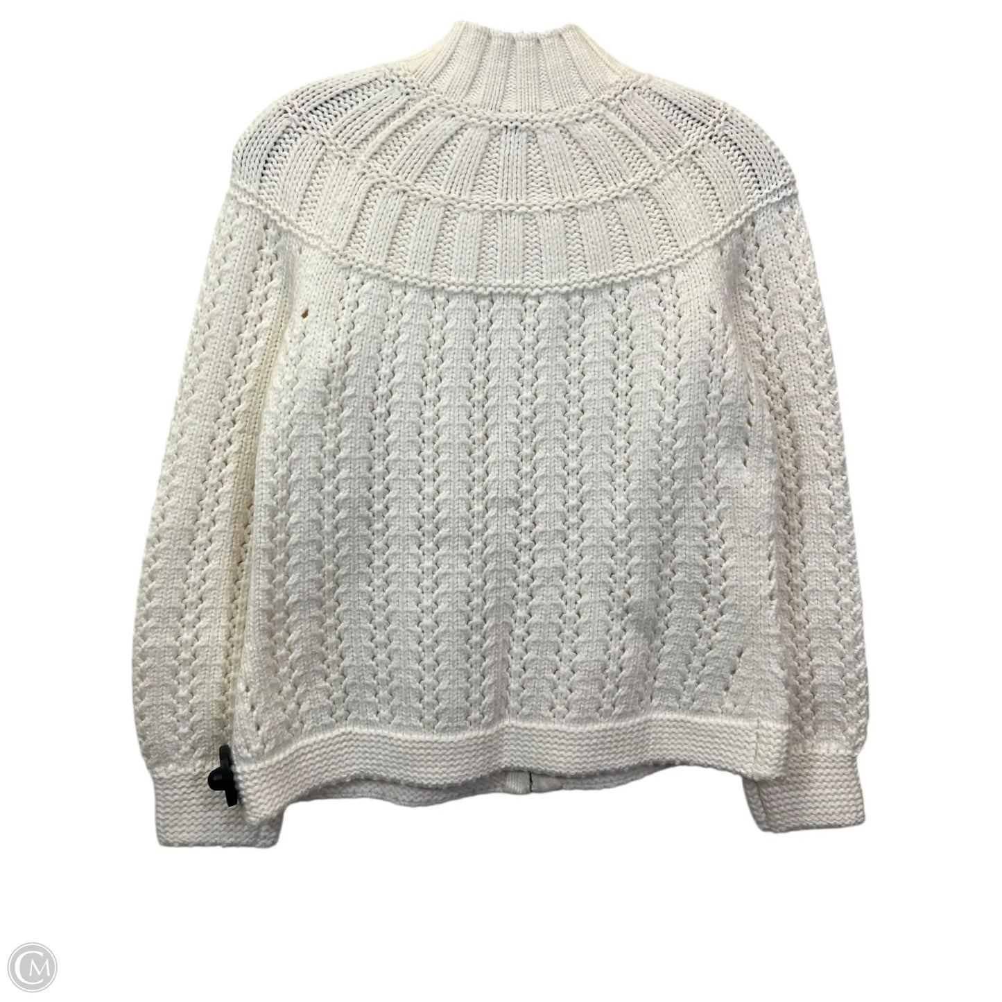 Sweater By Talbots In Cream, Size: Sp