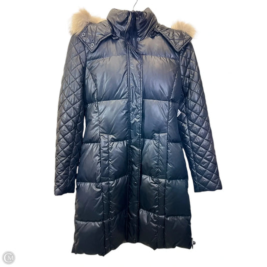 Coat Puffer & Quilted By Andrew Marc In Black, Size: M