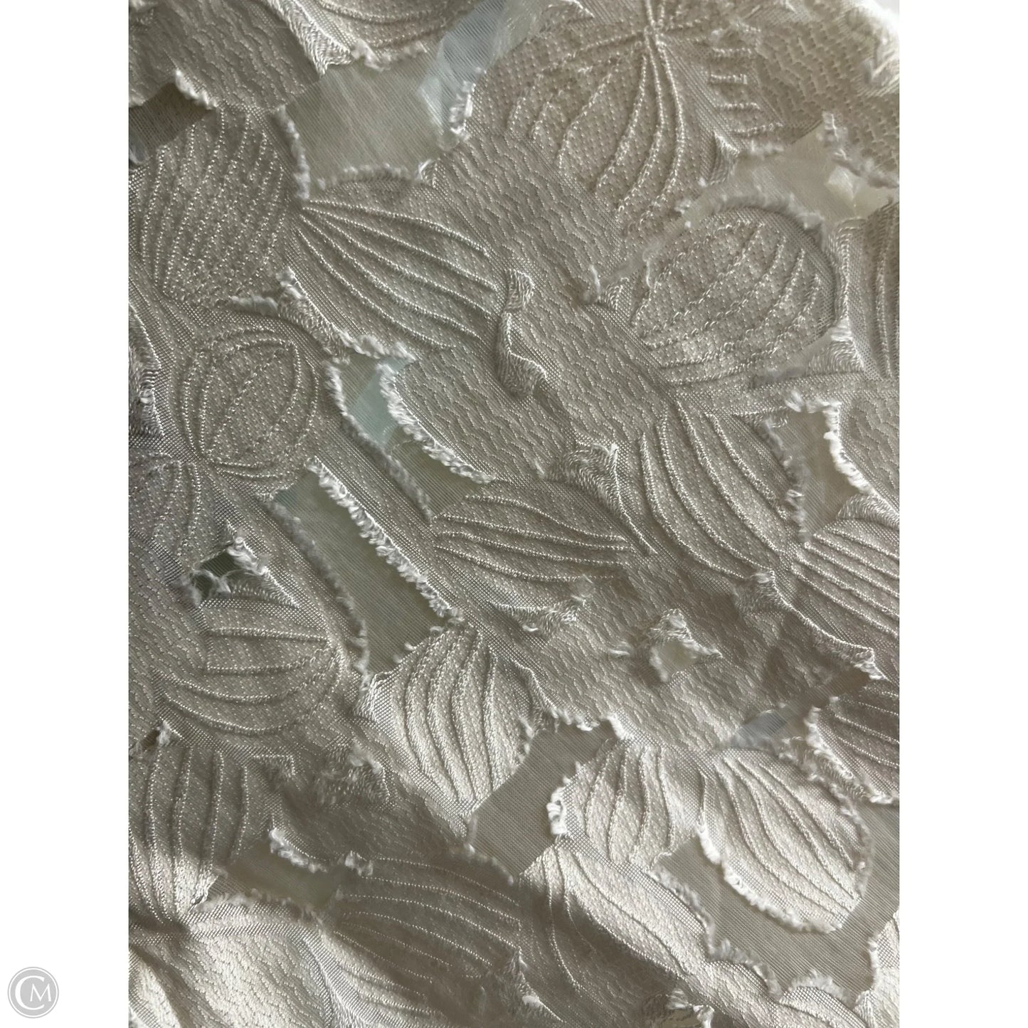 Dress Casual Short By H&m In Cream, Size: S