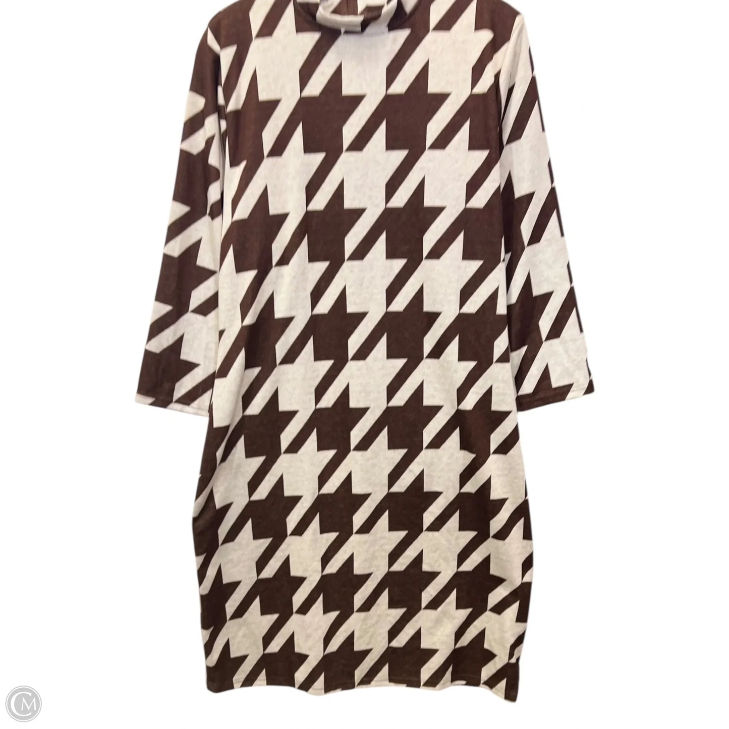 Dress Casual Short By Ashley Stewart In Brown & Tan, Size: Xl