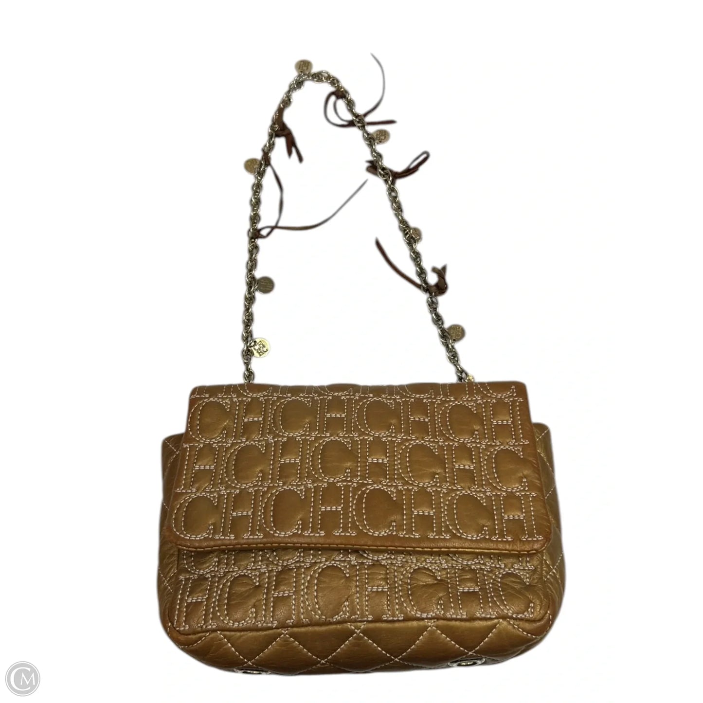 Handbag Luxury Designer By Carolina Herrera, Size: Small