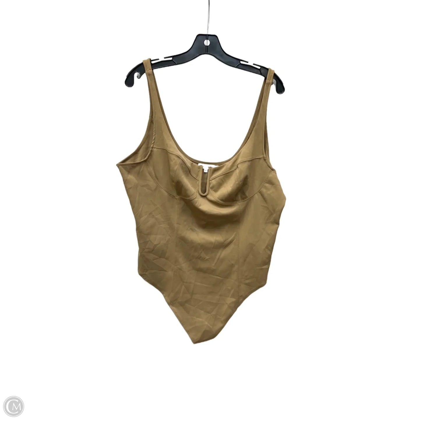 Bodysuit By Good American In Tan, Size: Osfm