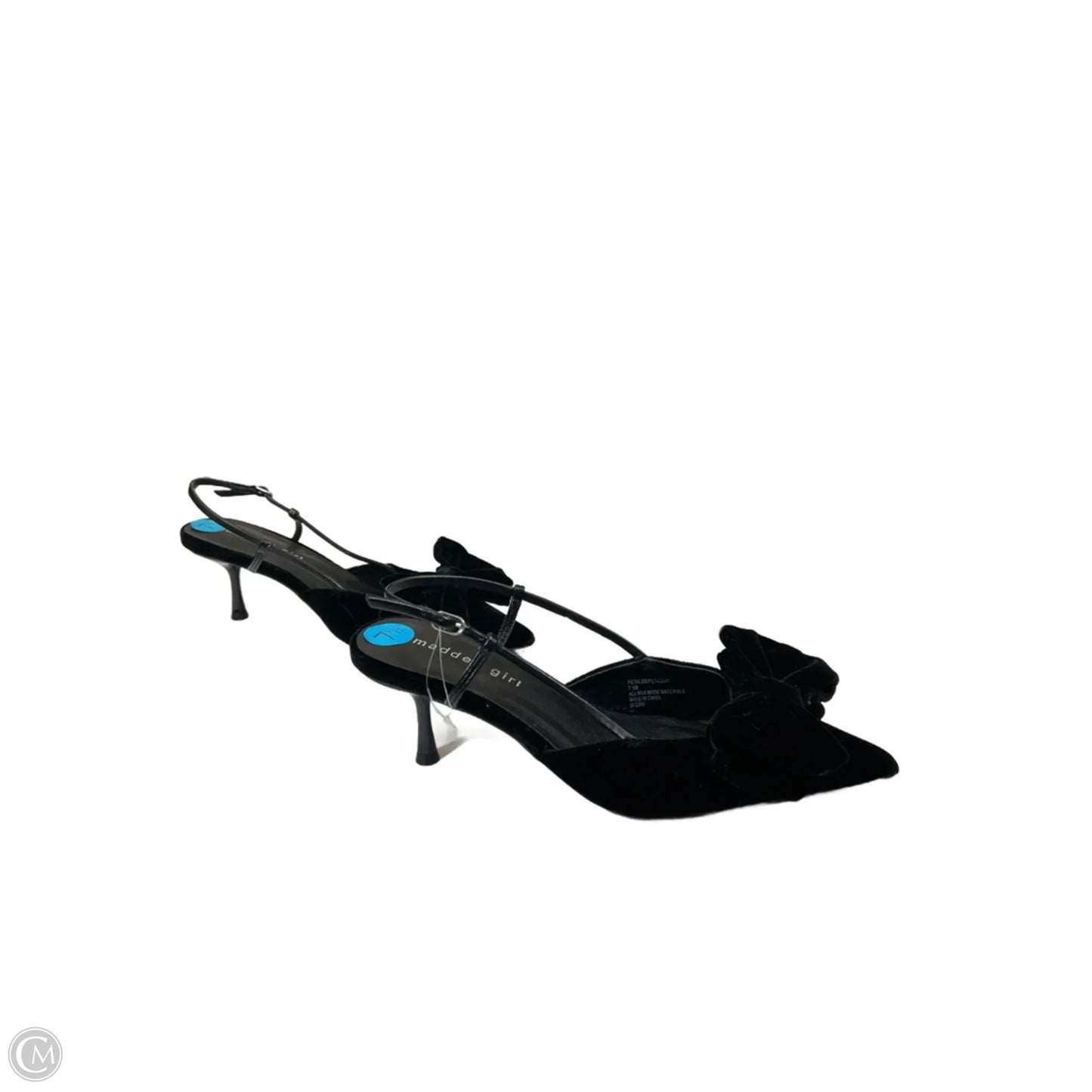 Shoes Heels Kitten By Madden Girl In Black, Size: 7.5