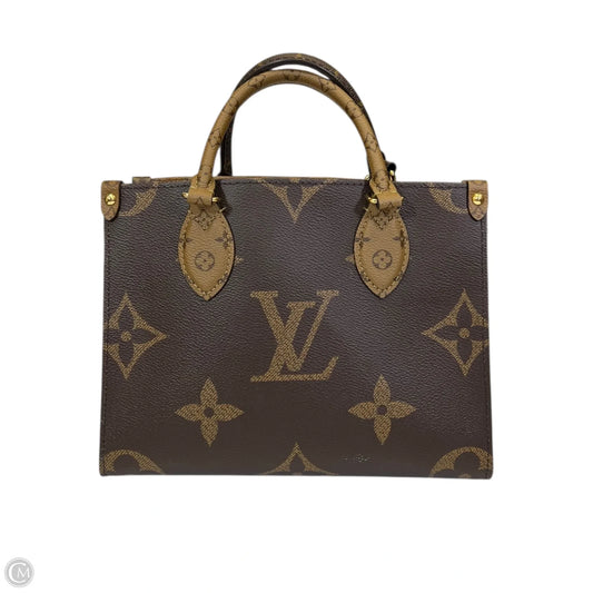 Tote Luxury Designer By Louis Vuitton, Size: Small