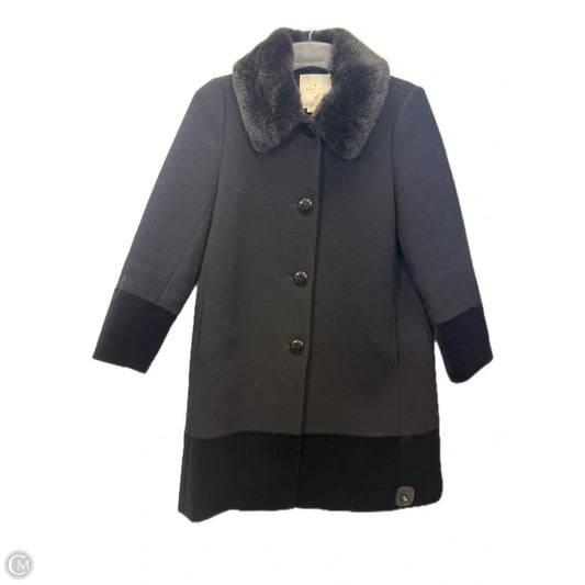 Coat Designer By Kate Spade In Black, Size: S