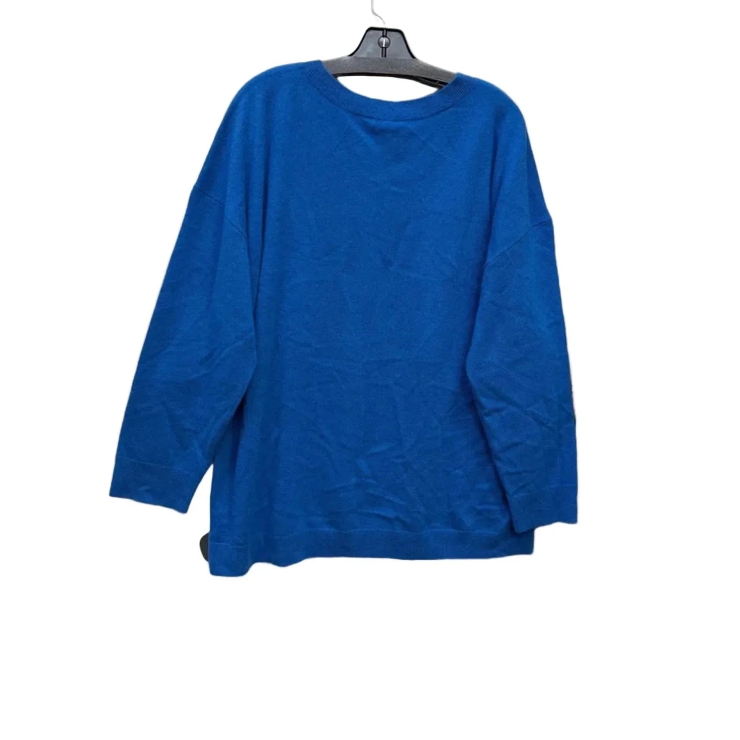 Sweater By Talbots In Blue, Size: 3x