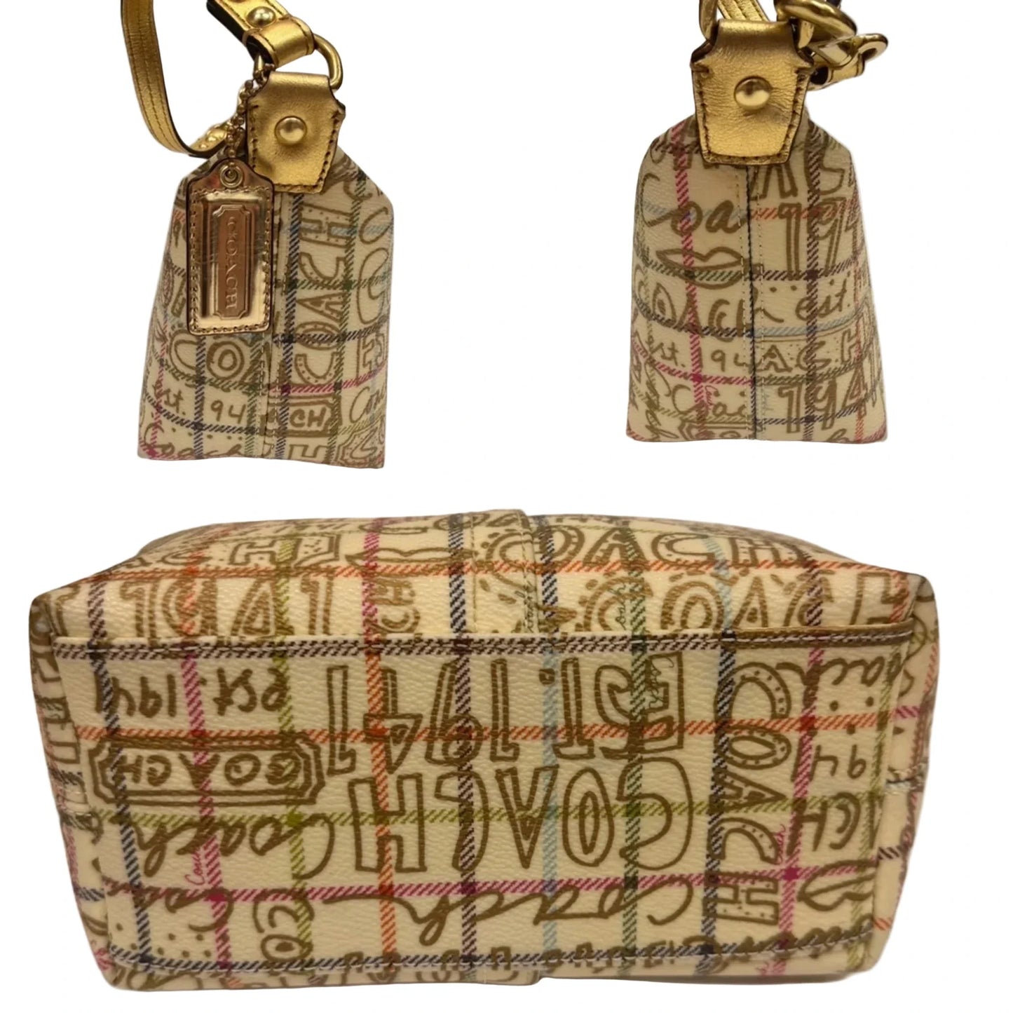 Handbag Designer By Coach, Size: Small