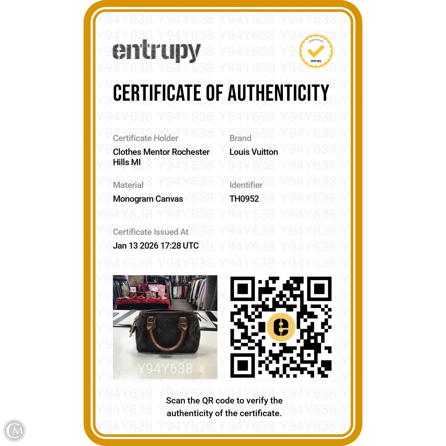 Crossbody Luxury Designer By Louis Vuitton, Size: Small