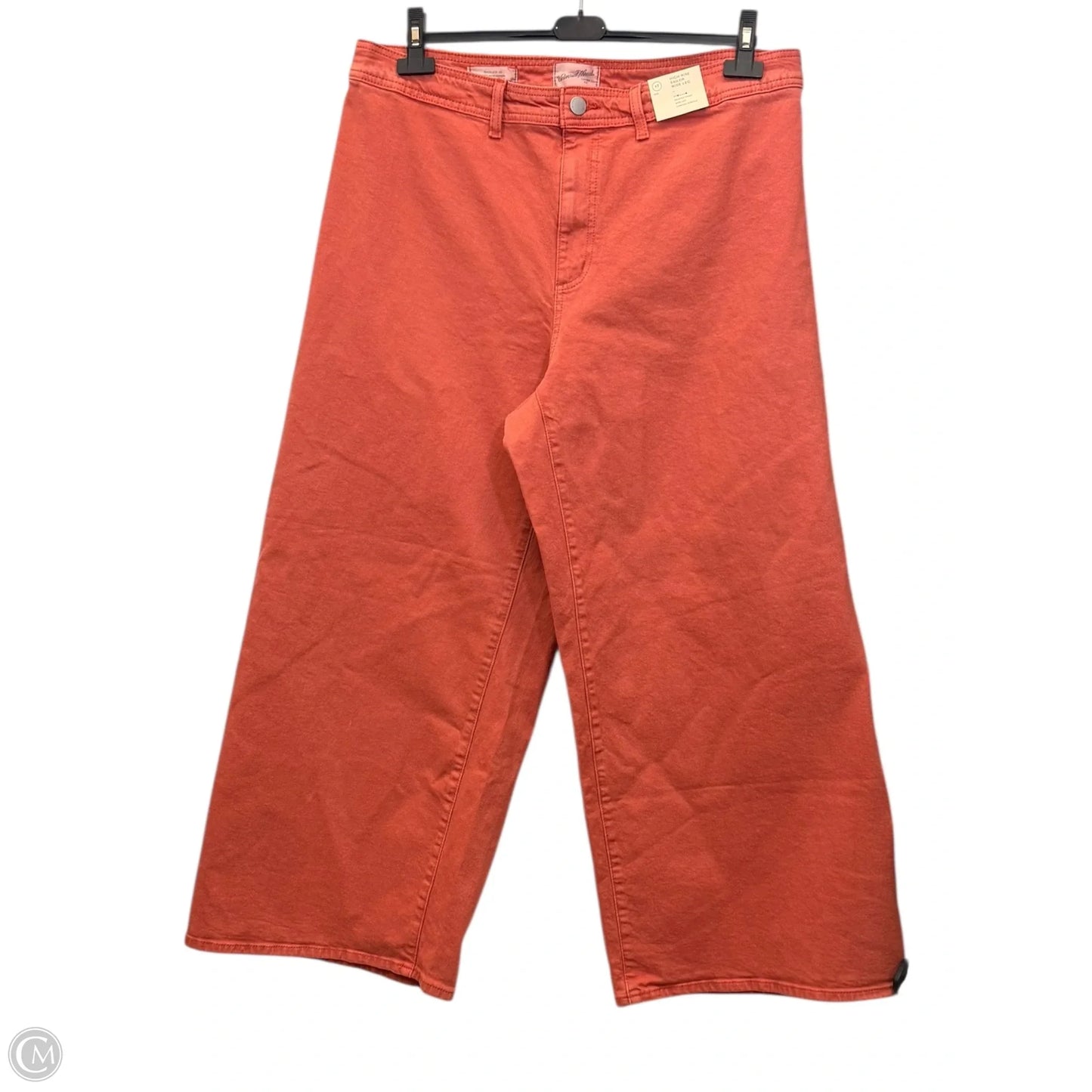 Jeans Wide Leg By Universal Thread In Orange, Size: Xl
