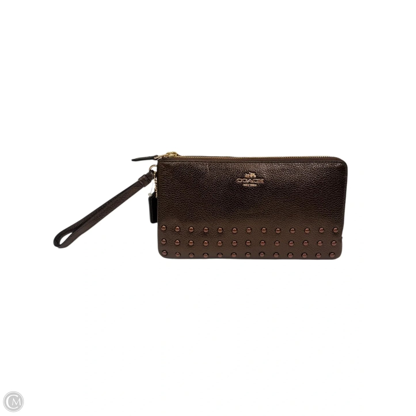 Wristlet Designer By Coach, Size: Large