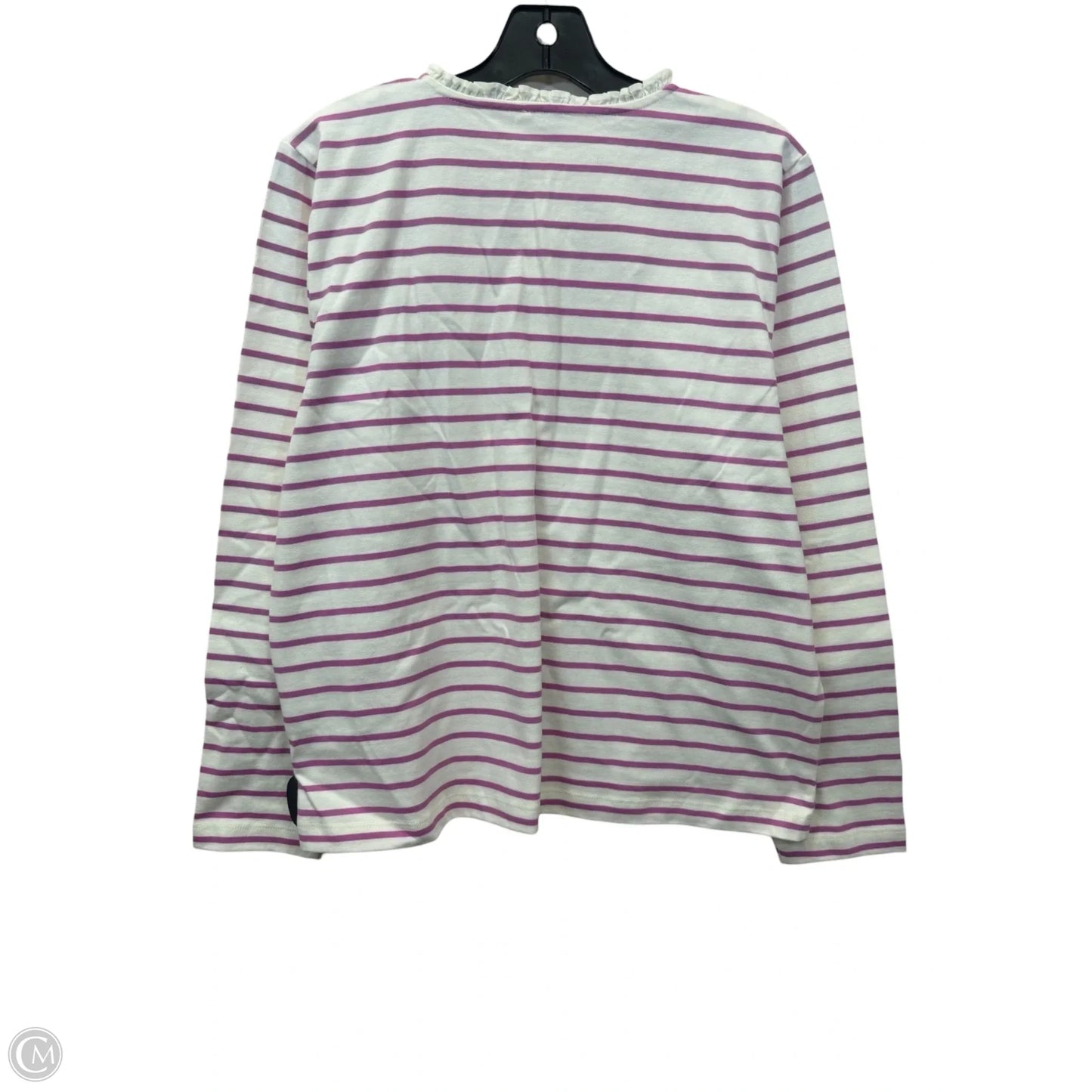 Top Long Sleeve By J. Crew In Striped Pattern, Size: L
