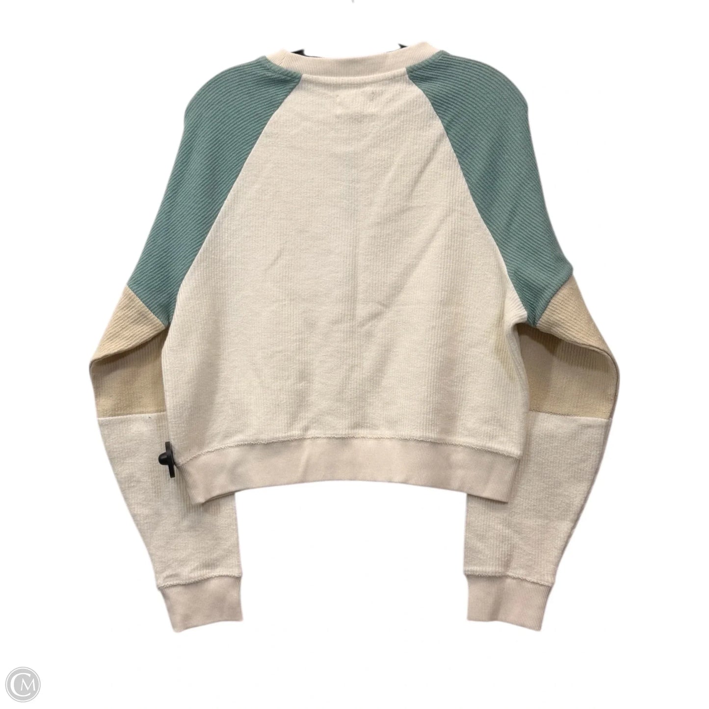 Sweater By Thread And Supply In Cream & Green, Size: S