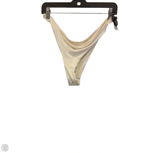 Swimsuit Bottom By Free People In Cream, Size: Xl