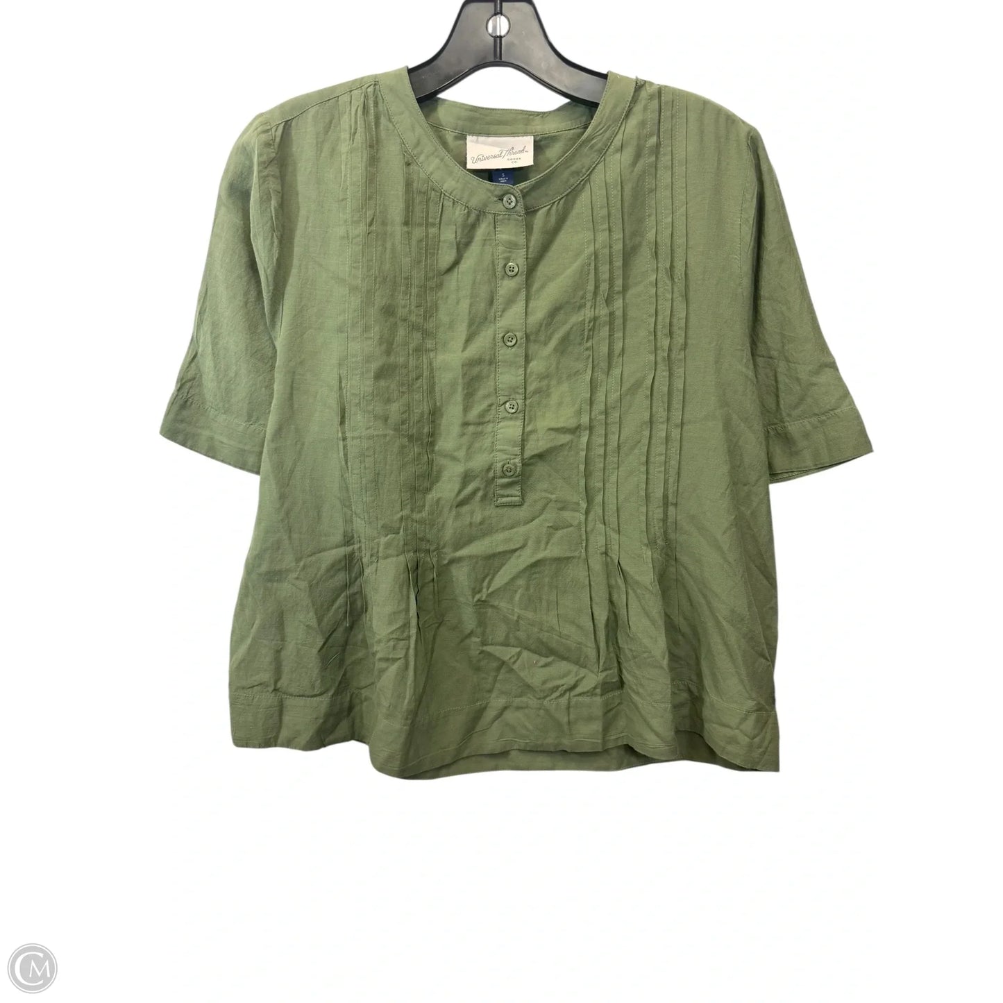 Top Short Sleeve By Universal Thread In Green, Size: S