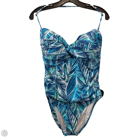 Swimsuit By La Blanca In Blue & Green, Size: Xl