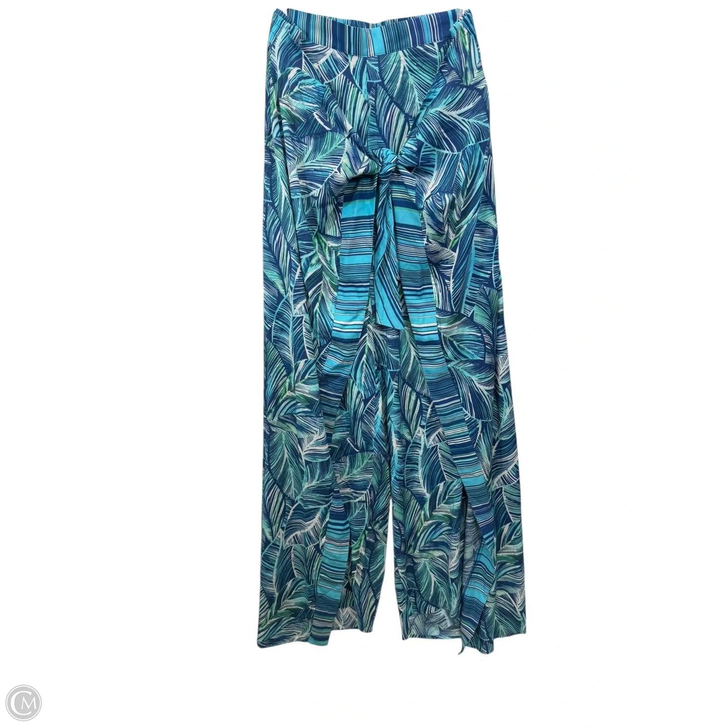 Swimwear Cover-up By La Blanca In Blue & Green, Size: L