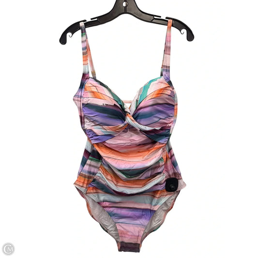 Swimsuit By La Blanca In Pink & Purple, Size: Xl