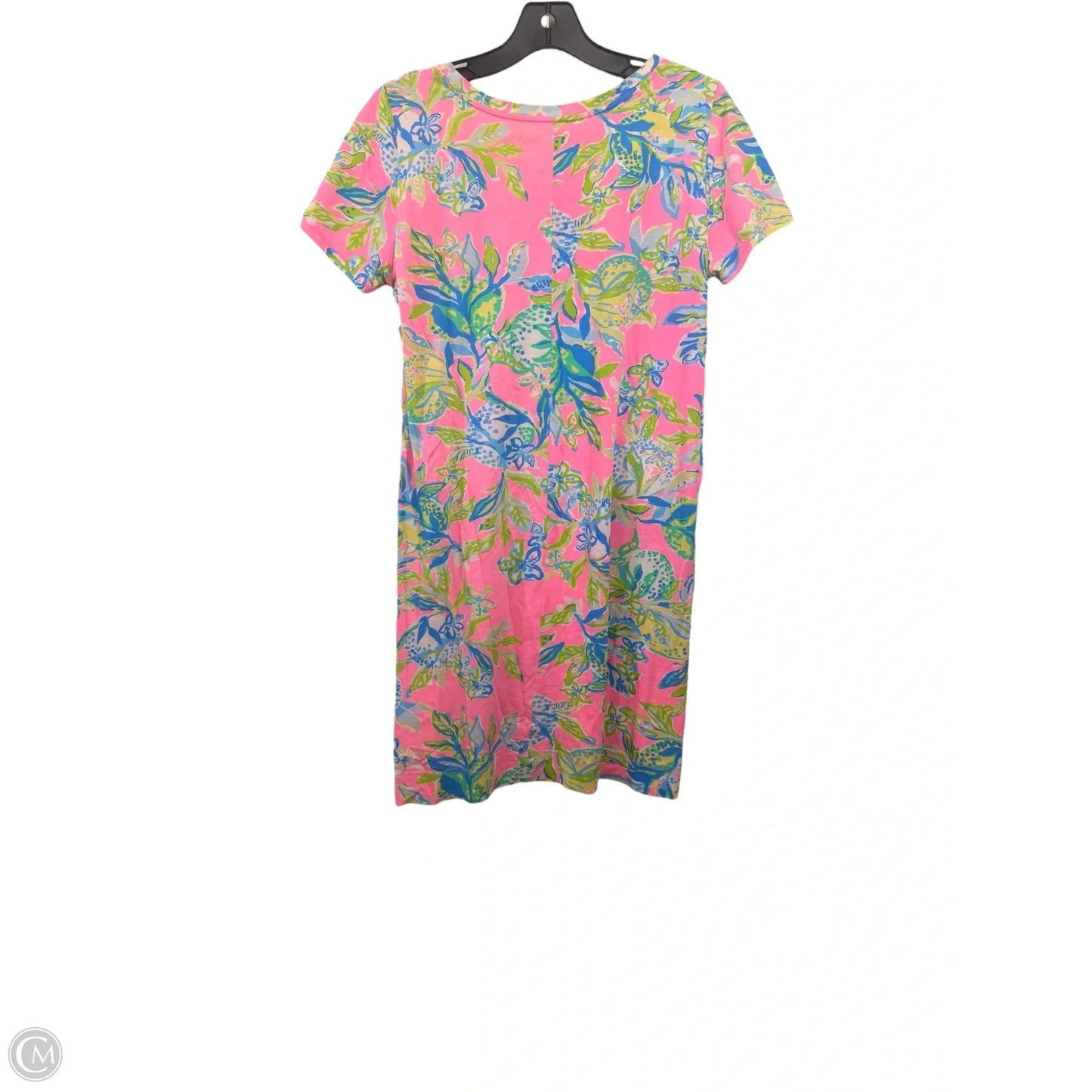 Dress Designer By Lilly Pulitzer In Green & Pink, Size: S