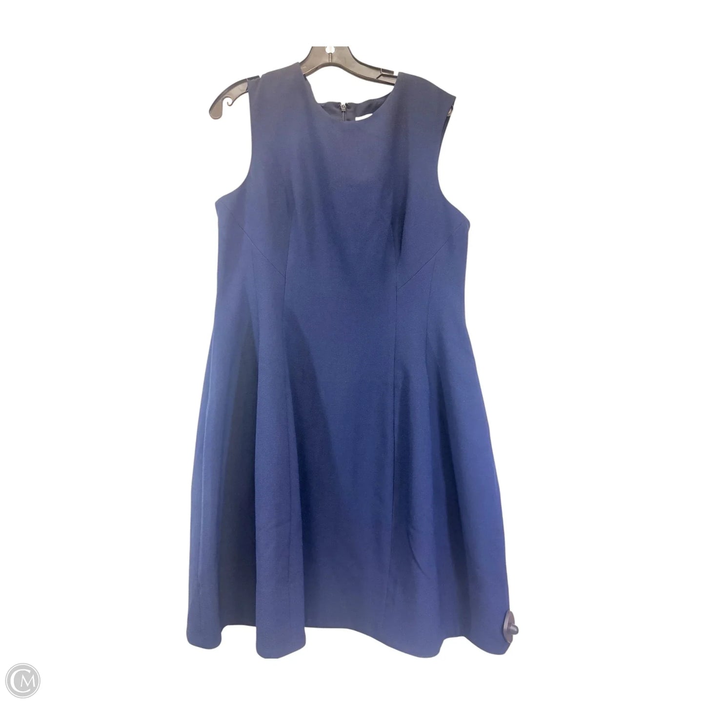 Dress Casual Midi By Eliza J In Navy, Size: Xl