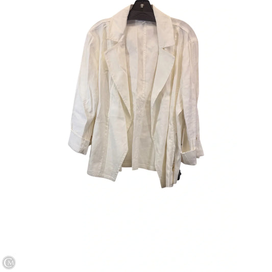 Blazer By Chicos In White, Size: L